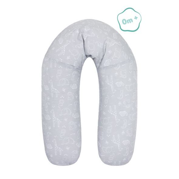 FILLIKID KOJÍCÍ POLŠTÁŘ SAFARI GREY 190 CM - KOJÍCÍ POLŠTÁŘE - KRMENÍ