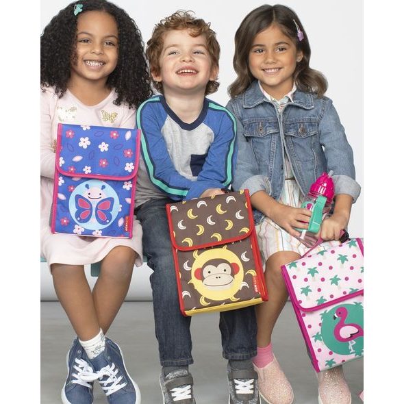 SKIP HOP ZOO BATŮŽEK NA SVAČINU - OPIČKA 3+ - KRABIČKY NA SVAČINU - KRMENÍ