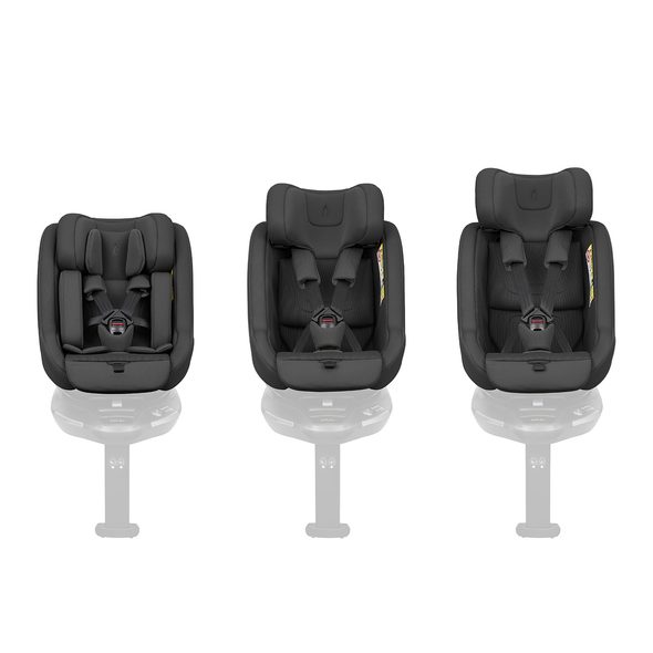 KIKKABOO SET I-CLASS 360 I-SIZE AUTOSEDAČKA 40-87CM + AUTOSEDAČKA 40-105CM + ZÁKLADNA OTOČNÁ NOIR - AUTOSEDAČKY 0-13KG - AUTOSEDAČKY A PŘÍSLUŠENSTVÍ
