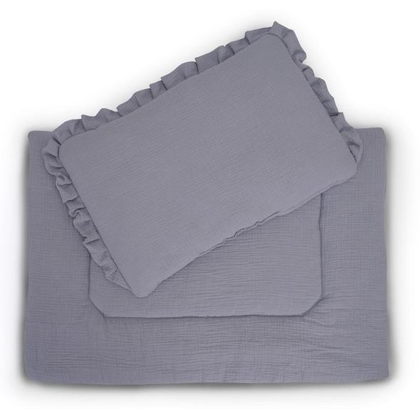 TOMI POVLEČENÍ S VÝPLNÍ MUŠELÍN 120X90CM - POVLEČENÍ DO POSTÝLKY - SPINKÁNÍ