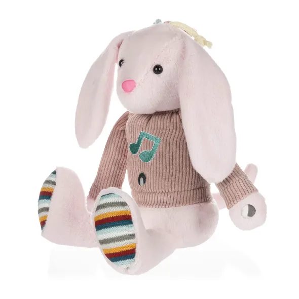 ZOPA PLYŠOVÝ INTERAKTIVNÍ PARŤÁK - HRAČKY SE ZVUKY - PRO DĚTI