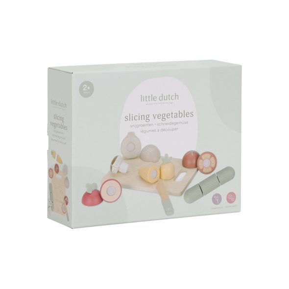 LITTLE DUTCH KRÁJECÍ ZELENINA DŘEVĚNÁ - LITTLE DUTCH - PRO DĚTI