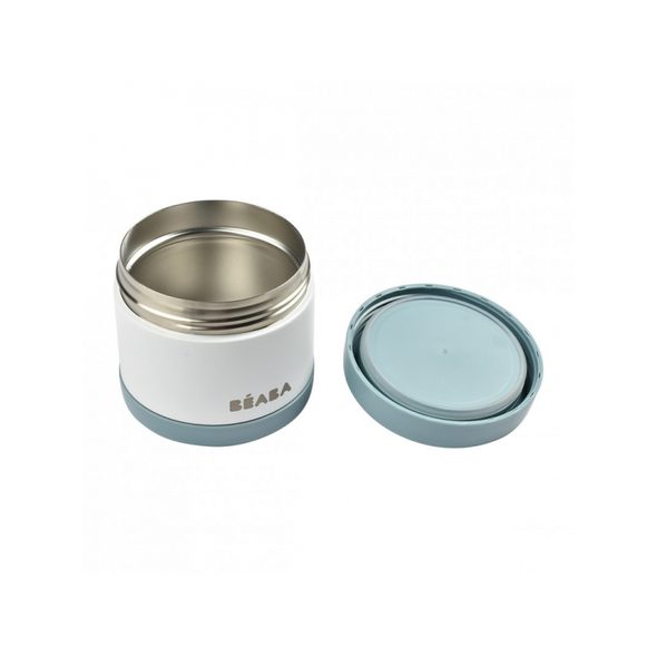 BEABA TERMOSKA NA JÍDLO 500ML BLUE - TERMOOBALY A TERMOSKY - KRMENÍ