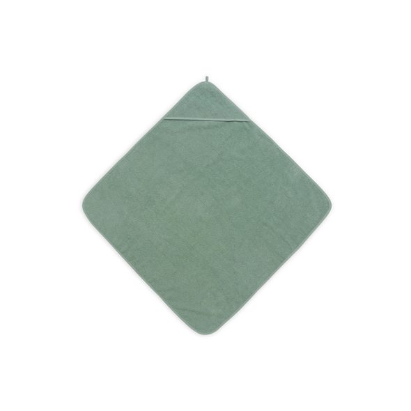 JOLLEIN OSUŠKA S KAPUCÍ FROTÉ 75X75 CM ASH GREEN - OSUŠKY A DĚTSKÉ ŽUPANY - KOUPÁNÍ A ZDRAVÍ