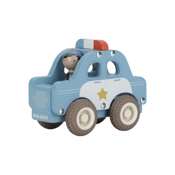 LITTLE DUTCH POLICEJNÍ AUTO DŘEVĚNÉ - LITTLE DUTCH - PRO DĚTI