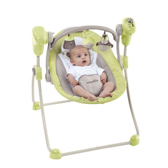 BABYMOOV HOUPAČKA SWING BUBBLE - LEHÁTKA A HOUPADLA - SPINKÁNÍ