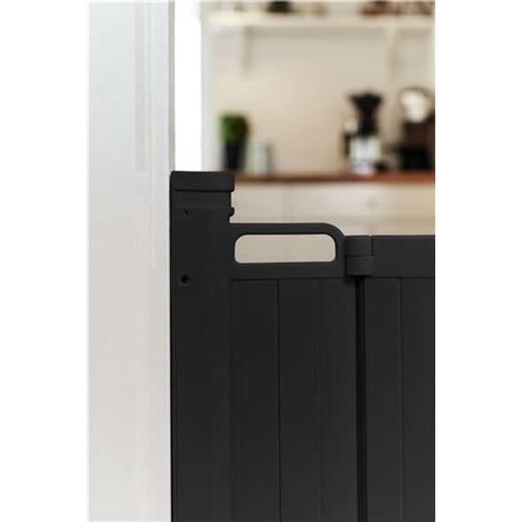 BABY DAN BABYDAN LAMELOVÁ ZÁBRANA ALMA BLACK 55-89CM, ŠROUBOVACÍ - BEZPEČNOST DĚTÍ V DOMÁCNOSTI - KOUPÁNÍ A ZDRAVÍ