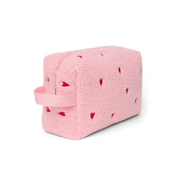 STUDIO NOOS TEDDY TOILETRY - TOALETNÍ TAŠTIČKA | LIGHT PINK HEARTS - DOPLŇKY - PRO MAMINKY