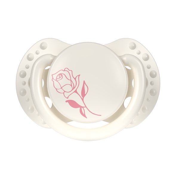 LOVI MINI DUDLÍK SILIKONOVÝ DYNAMICKÝ PETITE ROSE 0-2M 2KS HOLKA - ŠIDÍTKA A DOPLŇKY - KRMENÍ