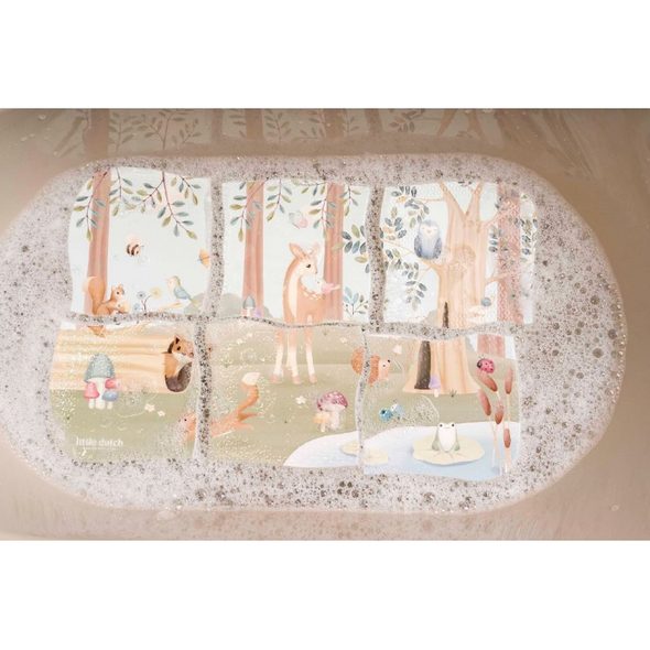 LITTLE DUTCH PUZZLE PĚNOVÉ DO KOUPELE FOREST FRIENDS - FOREST FRIENDS - PRO DĚTI