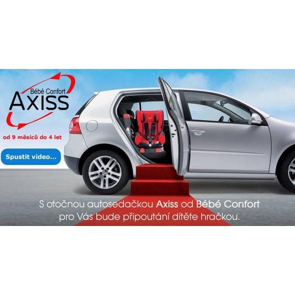 BEBE CONFORT AXISS 2010 - AUTOSEDAČKY 9-18KG - AUTOSEDAČKY A PŘÍSLUŠENSTVÍ