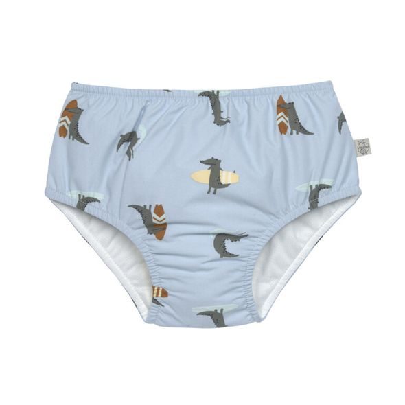 LÄSSIG SPLASH SWIM DIAPER CROCODILE SKY BLUE 19-24 MO. - KOJENECKÉ PLAVKY - KOUPÁNÍ A ZDRAVÍ