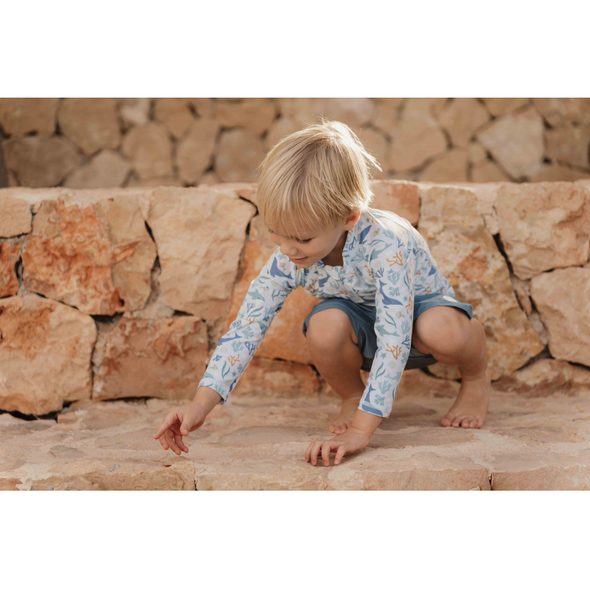 LITTLE DUTCH PLAVECKÉ TRIKO DLOUHÝ RUKÁV OCEAN DREAMS BLUE VEL. 98/104 - TRIČKA KRÁTKÝ / DLOUHÝ RUKÁV - PRO DĚTI