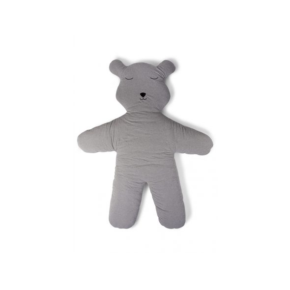 CHILDHOME HRACÍ DEKA MEDVĚD TEDDY JERSEY GREY 150CM - HRACÍ DEKY - PRO DĚTI