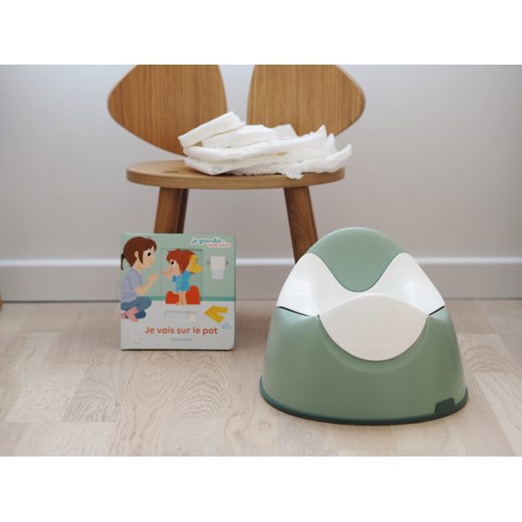 BEABA NOČNÍK ERGONOMICKÝ SAGE GREEN - NOČNÍKY - PŘEBALOVÁNÍ