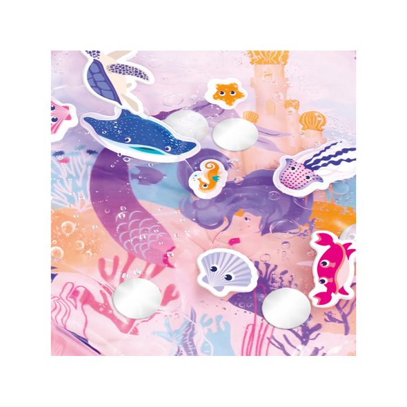 LUDI PODLOŽKA NA HRANÍ S VODOU MOŘSKÉ VÍLY RŮŽOVÁ - HRACÍ PODLOŽKY NA ZEM - SPINKÁNÍ