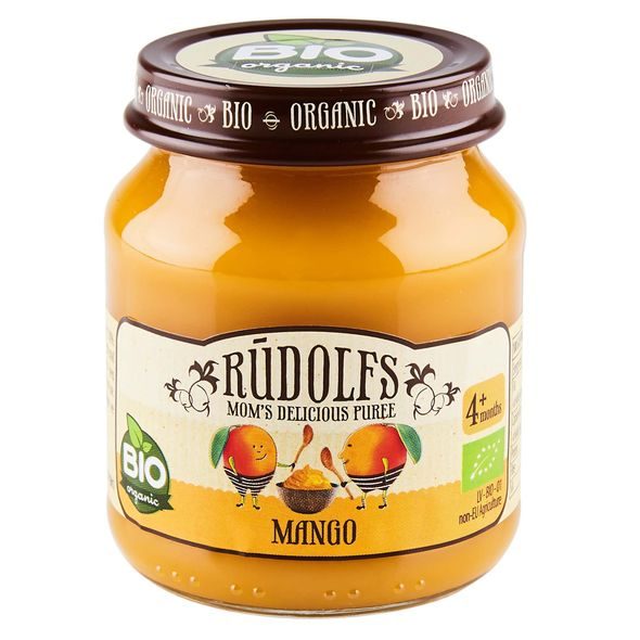 RUDOLFS BIO PŘÍKRM MANGO 120 G - OVOCE/DEZERTY - KRMENÍ