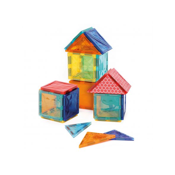 LUDI MAGNETICKÁ STAVEBNICE S TABULÍ FARMA 27 KS - STAVEBNICE A PUZZLE - PRO DĚTI