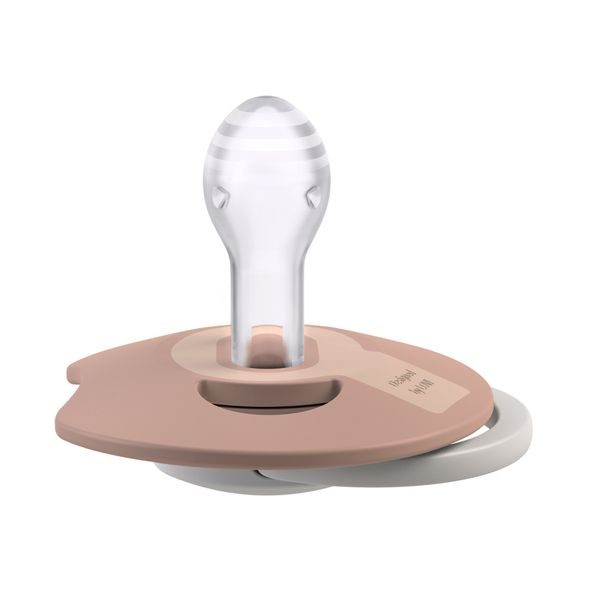 LOVI DUDLÍK SVÍTÍCÍ SILIKONOVÝ DYNAMICKÝ PRIME 18M+ 2KS IVORY/BLUSH - ŠIDÍTKA A DOPLŇKY - KRMENÍ