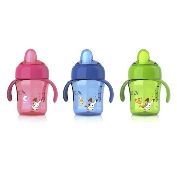 PHILIPS AVENT KOUZELNÝ HRNEČEK 260 ML S OBRÁZKY A DRŽADLY - KOJENECKÉ LAHVE - KRMENÍ