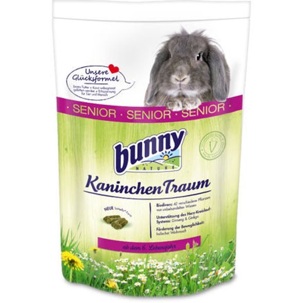 BUNNY NATURE BUNNY NATURE KRMIVO PRO KRÁLÍKY - SENIOR 1,5 KG - KRMIVO - CHOVATELSKÉ POTŘEBY MALVÍKZOO