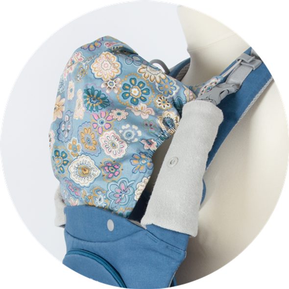 NUVOLINO NOSIČ NA DÍTĚ ACTIVE HIPSEAT BLUE - KLOKANKY A ŠÁTKY - NOŠENÍ & SPORT