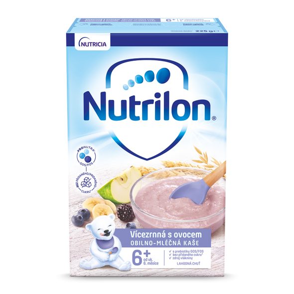 NUTRILON PRONUTRA® VÍCEZRNNÁ KAŠE S OVOCEM 225G - KAŠE - KRMENÍ