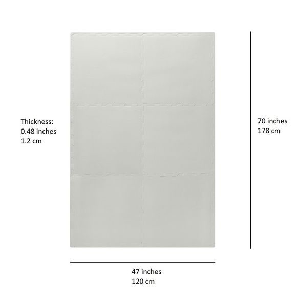 3 SPROUTS PĚNOVÁ HRACÍ PODLOŽKA TURTLEDOVE GREY - HRACÍ PODLOŽKY NA ZEM - SPINKÁNÍ