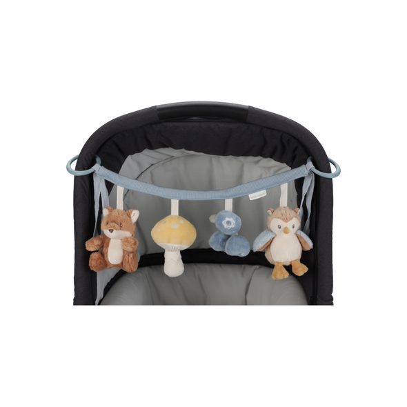 LITTLE DUTCH ŘETĚZ NA AUTOSEDAČKU FOREST FRIENDS - HRAČKY K ZAVĚŠENÍ - PRO DĚTI