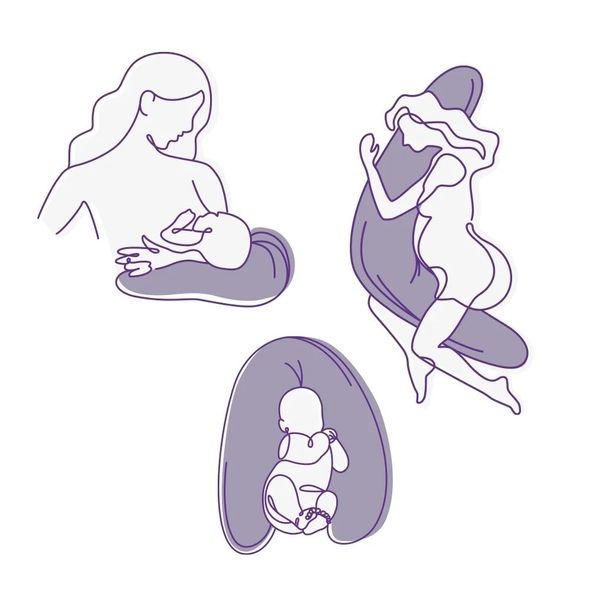 TRÄUMELAND KOJÍCÍ POLŠTÁŘ ELASTICKÝ LITTLE FARM BLAU - KOJÍCÍ POLŠTÁŘE - KRMENÍ