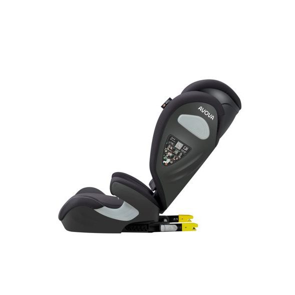 AUTOSEDAČKA AVOVA SORA-FIX 2023 KOALA GREY, 100-150 CM - AUTOSEDAČKY 9-36KG - AUTOSEDAČKY A PŘÍSLUŠENSTVÍ