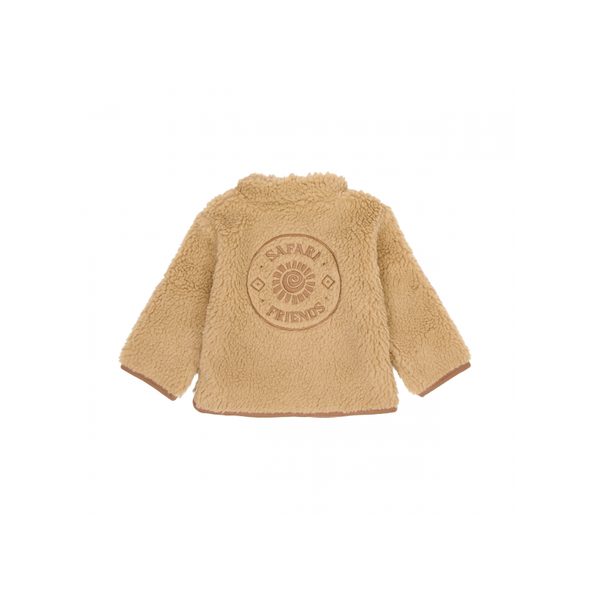 LITTLE DUTCH KABÁTEK TEDDY WARM TAUPE VEL. 92 - KABÁTKY, MIKINKY - PRO DĚTI