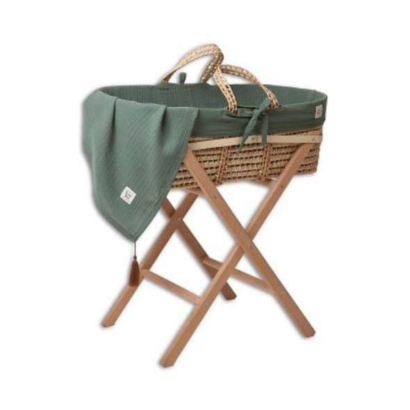 FUNNABABY KOMPLETNÍ MOJŽÍŠŮV KOŠ S VÝBAVOU IVY GREEN - KOŠÍKY A KOLÉBKY - SPINKÁNÍ