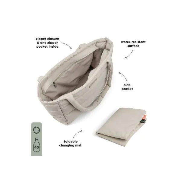 DONE BY DEER PROŠÍVANÁ VELKÁ PŘEBALOVACÍ TAŠKA - PŘEBALOVACÍ TAŠKY - KOČÁRKY A PŘÍSLUŠENSTVÍ