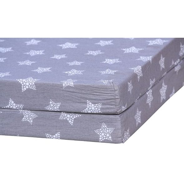 SCARLETT MATRACE HVĚZDIČKA DO OHRÁDKY DIANA ŠEDÁ 180X180CM - MATRACE DO POSTÝLKY - SPINKÁNÍ