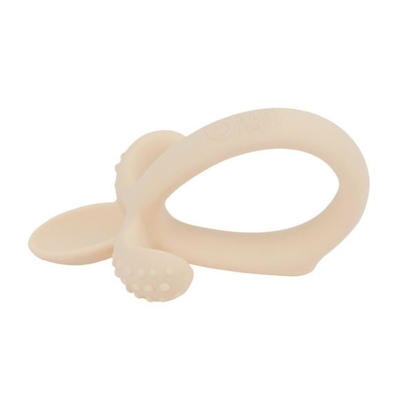 BABYMOOV SILIKONOVÁ LŽIČKA BEIGE - LŽIČKY A PŘÍBORY - KRMENÍ