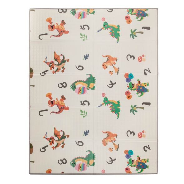 ZOPA MULTIFUNKČNÍ PĚNOVÁ SKLÁDACÍ PODLOŽKA OBOUSTRANNÁ 200X150 - HRACÍ PODLOŽKY NA ZEM - SPINKÁNÍ