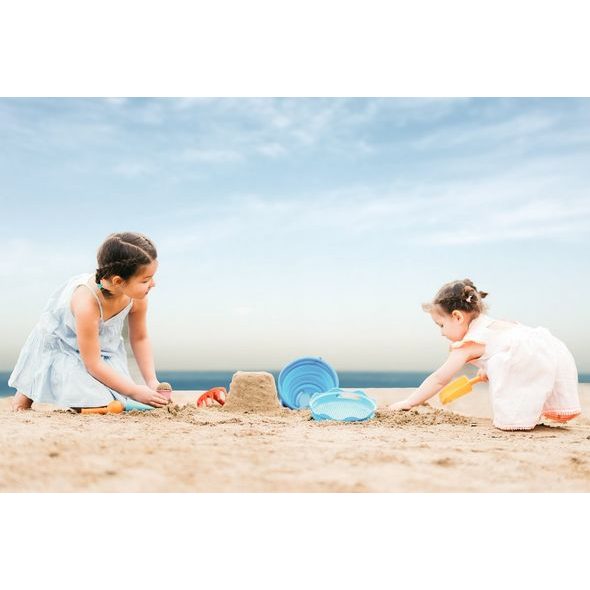 COMPACTOYS SKLÁDACÍ SADA NA PÍSEK 7V1 MODRÁ - HRAČKY NA PÍSEK - PRO DĚTI