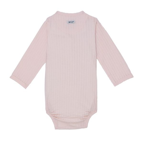 LODGER ROMPER LS SEERSUCKER TAN 56 - BODY - PRO DĚTI