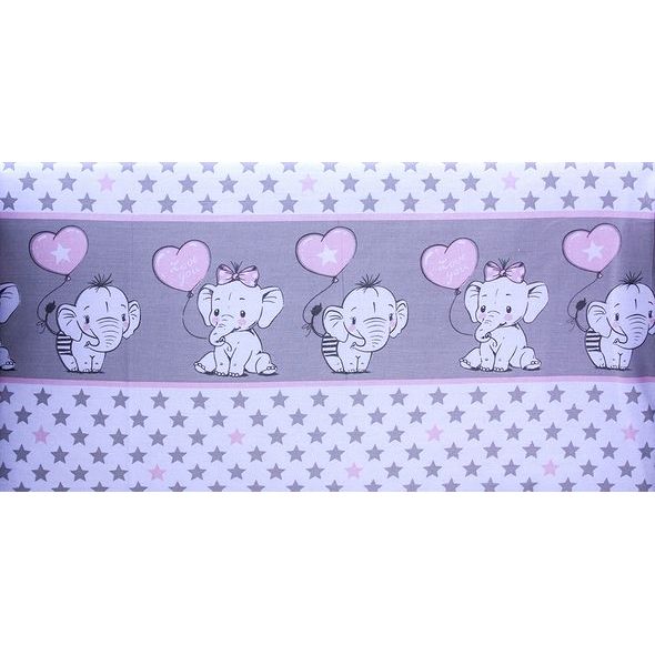 SCARLETT MANTINEL DO POSTÝLKY 4-DÍLNÝ GUSTO RŮŽOVÁ 180X30CM - MANTINELY - SPINKÁNÍ