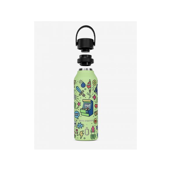 RUNBOTT TERMOLÁHEV MII 600 ML RETRO GAMER SHARP GREEN - TERMOOBALY A TERMOSKY - KRMENÍ
