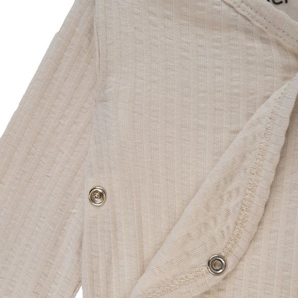 LODGER ROMPER LS SEERSUCKER BIRCH 80 - BODY - PRO DĚTI