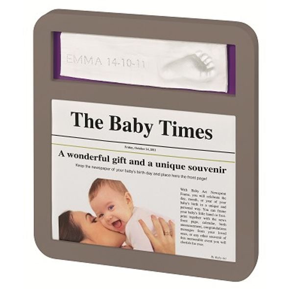 BABY ART NEWS PRINT FRAME - OTISKY A ALBA - PRO MAMINKY