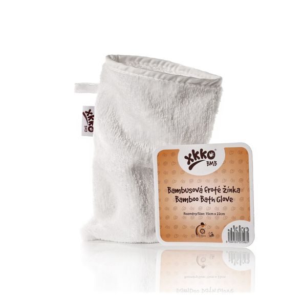 KIKKO XKKO BMB BAMBUSOVÁ FROTÉ ŽÍNKA NATURAL - ŽÍNKY A HOUBIČKY - KOUPÁNÍ A ZDRAVÍ