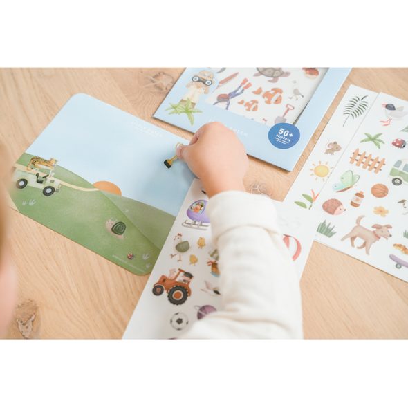 LITTLE DUTCH SAMOLEPKY NA OKNO JIM & FRIENDS - LITTLE DUTCH - PRO DĚTI