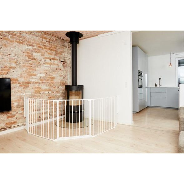 BABYDAN PROSTOROVÁ ZÁBRANA FLEX XL BÍLÁ 90-270 CM - BEZPEČNOST DĚTÍ V DOMÁCNOSTI - KOUPÁNÍ A ZDRAVÍ