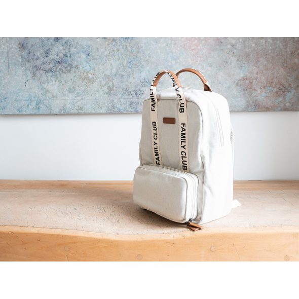 CHILDHOME PŘEBALOVACÍ BATOH FAMILY CLUB OFF WHITE - PŘEBALOVACÍ BATOHY - KOČÁRKY A PŘÍSLUŠENSTVÍ