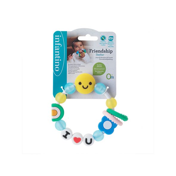 INFANTINO KOUSÁTKO SILIKONOVÉ FRIENDSHIP - KOUSÁTKA - PRO DĚTI
