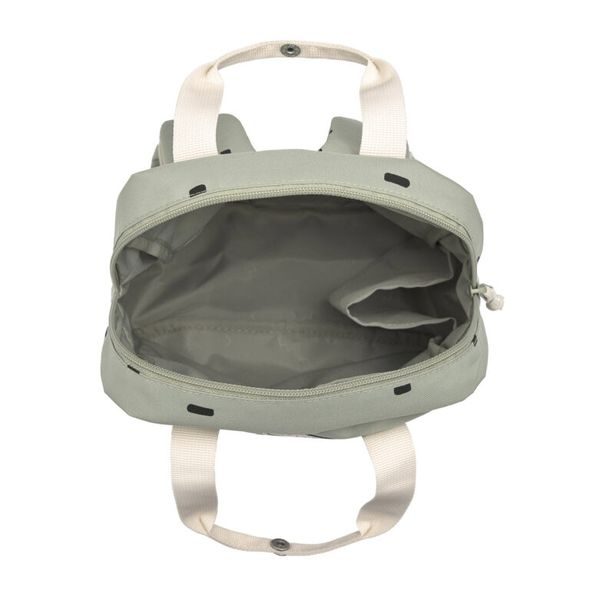 LÄSSIG MINI SQUARE BACKPACK HAPPY PRINTS LIGHT OLIVE - BATOHY A TAŠKY - PRO DĚTI