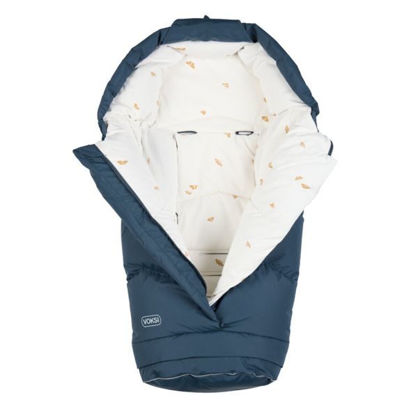 VOKSI CITY NORTH POPPY BLUE WINGS - FUSAKY DO KOČÁRKU - KOČÁRKY A PŘÍSLUŠENSTVÍ